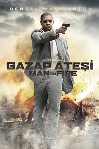 Gazap Ateşi – Man on Fire Poster
